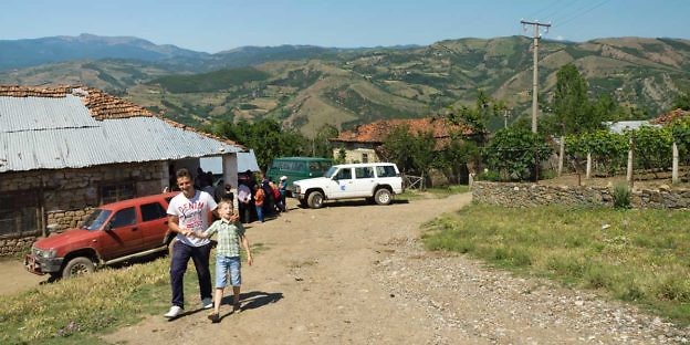 Vizitë në fshatin malor të Kriçkovës